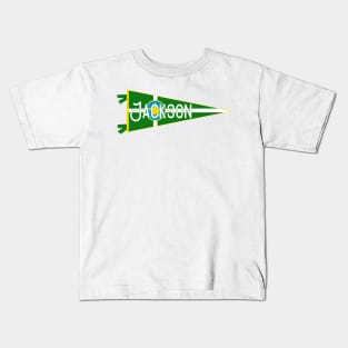 Jackson Flag Pennant Kids T-Shirt